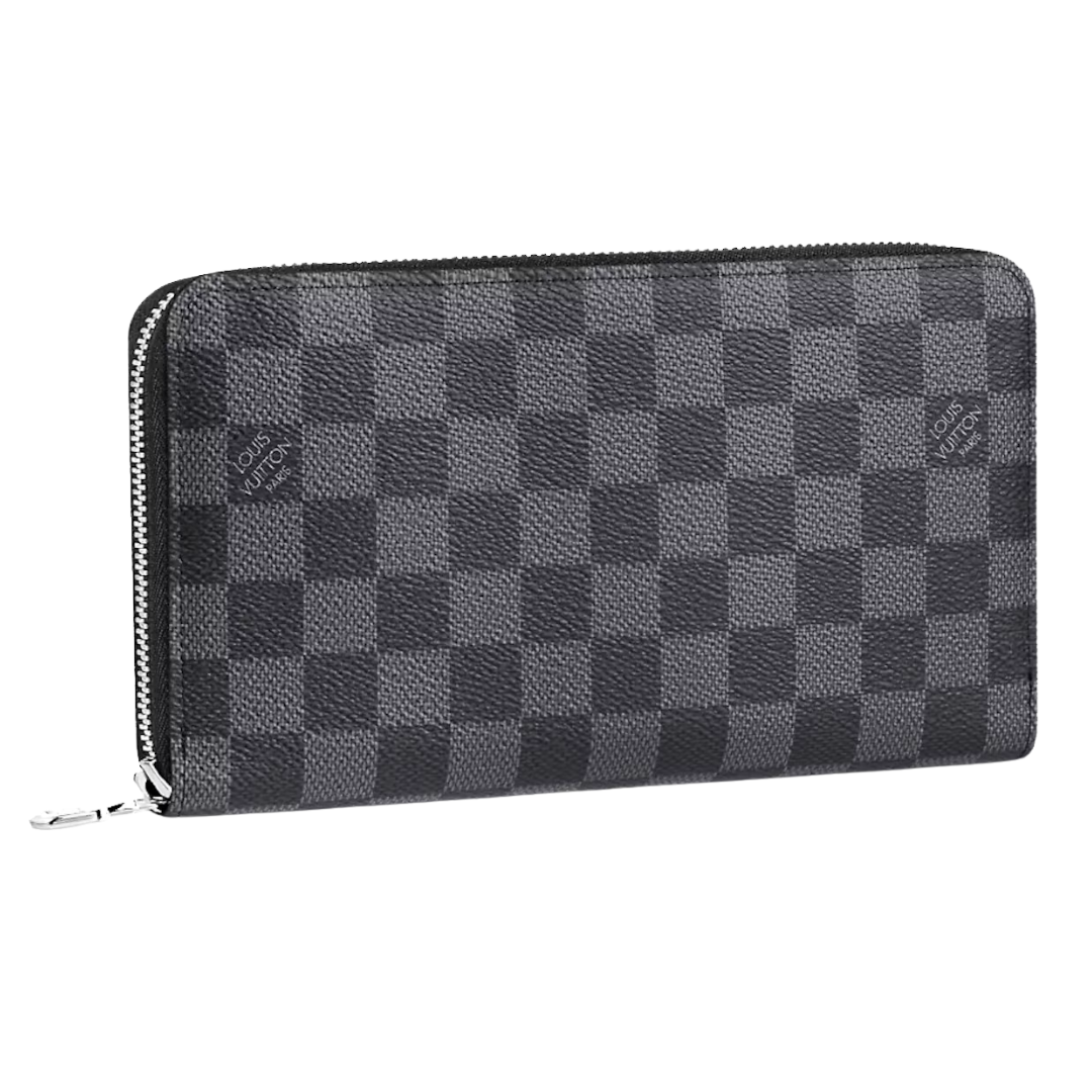 Louis Vuitton Zippy Wallet Graphite Canvas - View 2