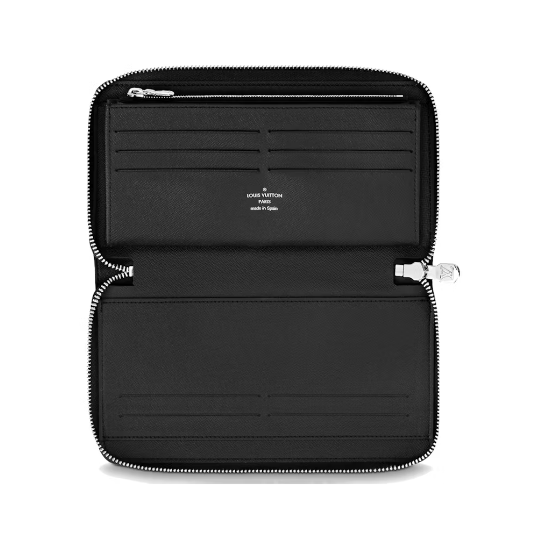 Louis Vuitton Zippy Wallet Graphite Canvas - View 3