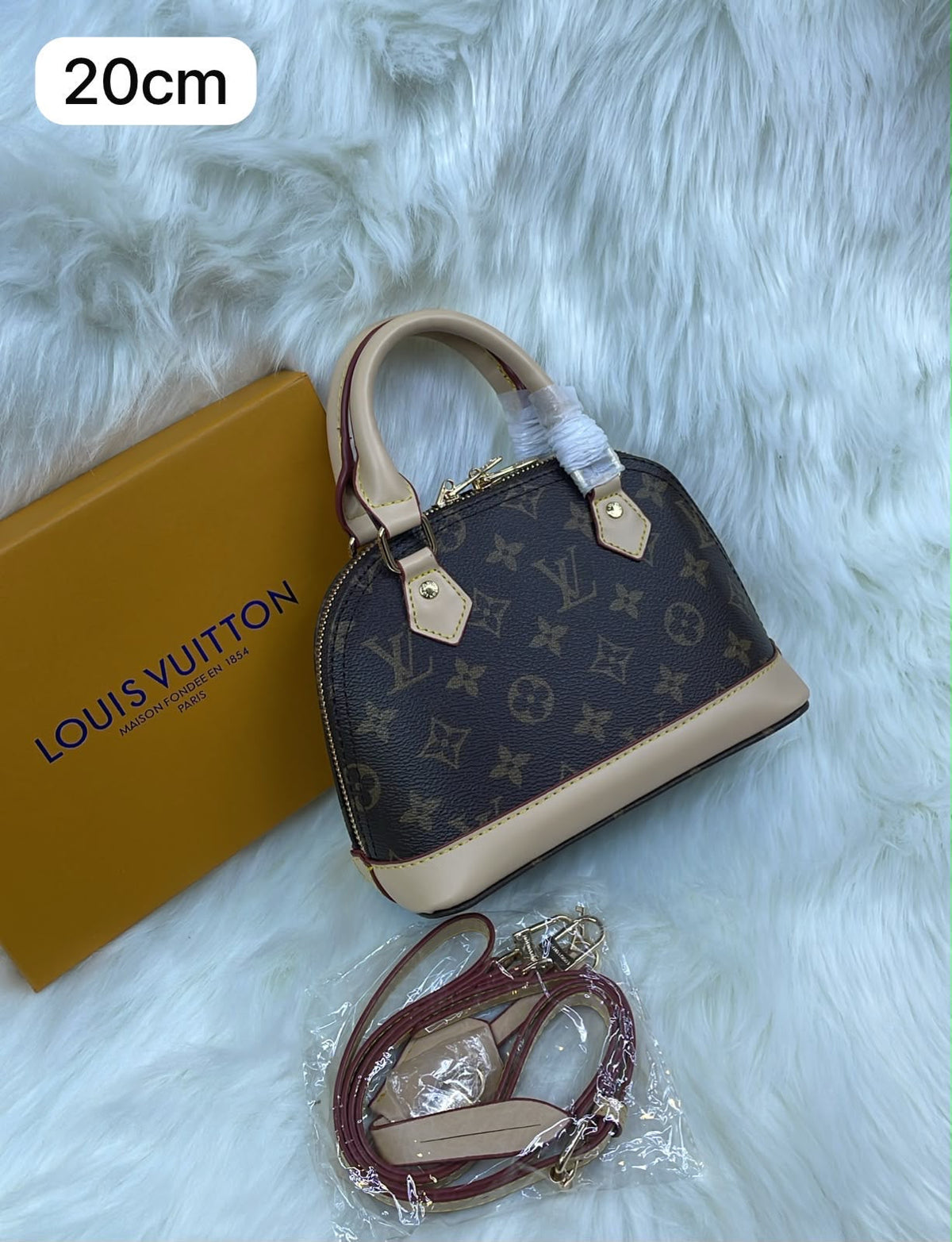 Louis Vuitton Alma BB Bag – Brown Monogram - View 5
