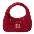 MIUMIU Wander Shoulder Bag in Matelassé Nappa Leather 