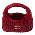 MIUMIU Wander Shoulder Bag in Matelassé Nappa Leather 