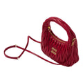 MIUMIU Wander Shoulder Bag in Matelassé Nappa Leather 