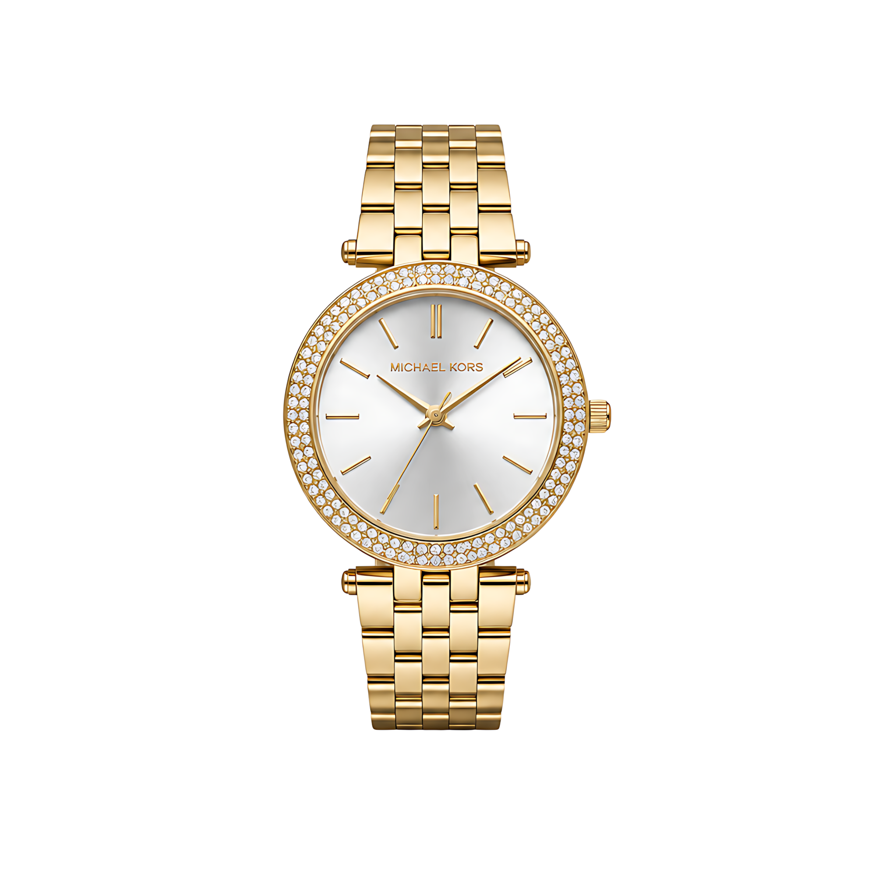Michael Kors Darci Silver Dial Gold Watch - image 1