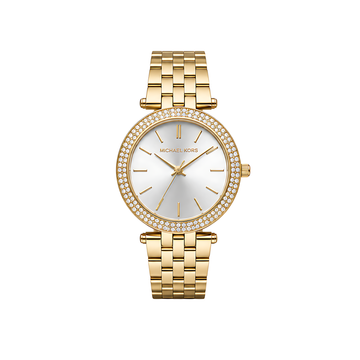 Michael Kors Darci Silver Dial Gold Watch - image 1
