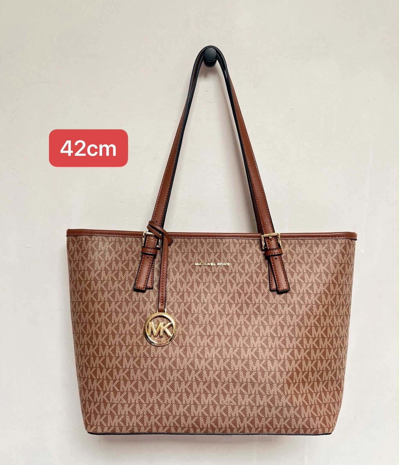 Michael Kors Signature Canvas Bag – Brown - View 4