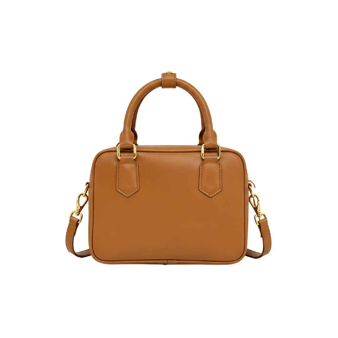 Miu Miu Arcadie Leather Bag – Light Brown - View 4