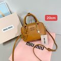 Miu Miu Arcadie Leather Bag – Light Brown - View 5
