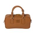 Miu Miu Arcadie Leather Bag – Brown - View 1