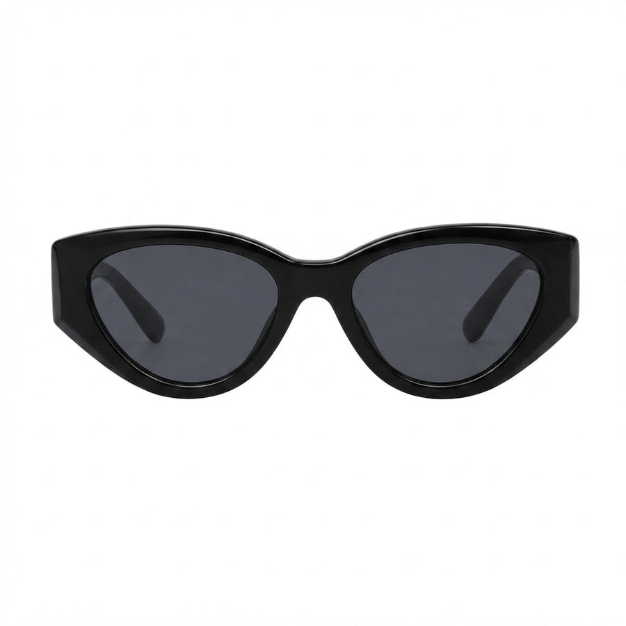 Miu Miu Mu Sunglasses 06YS Black Cat-Eye - View 1