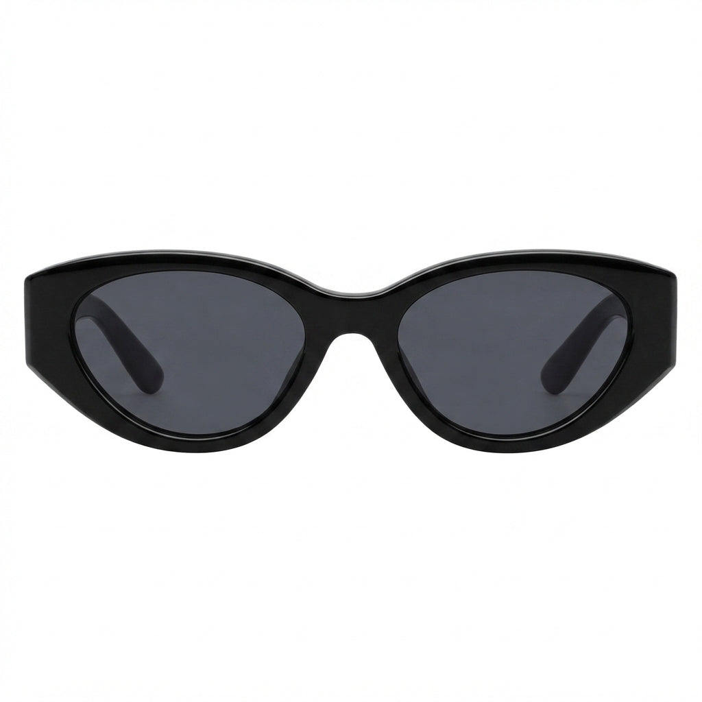 Miu Miu Mu Sunglasses 11WS – Black & Dark Grey Lenses - View 1