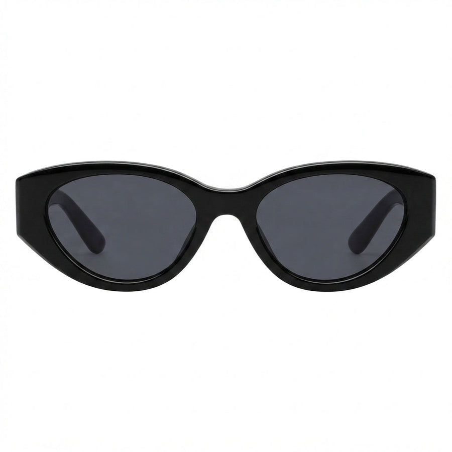 Miu Miu Mu Sunglasses 11WS – Black & Dark Grey Lenses - View 1