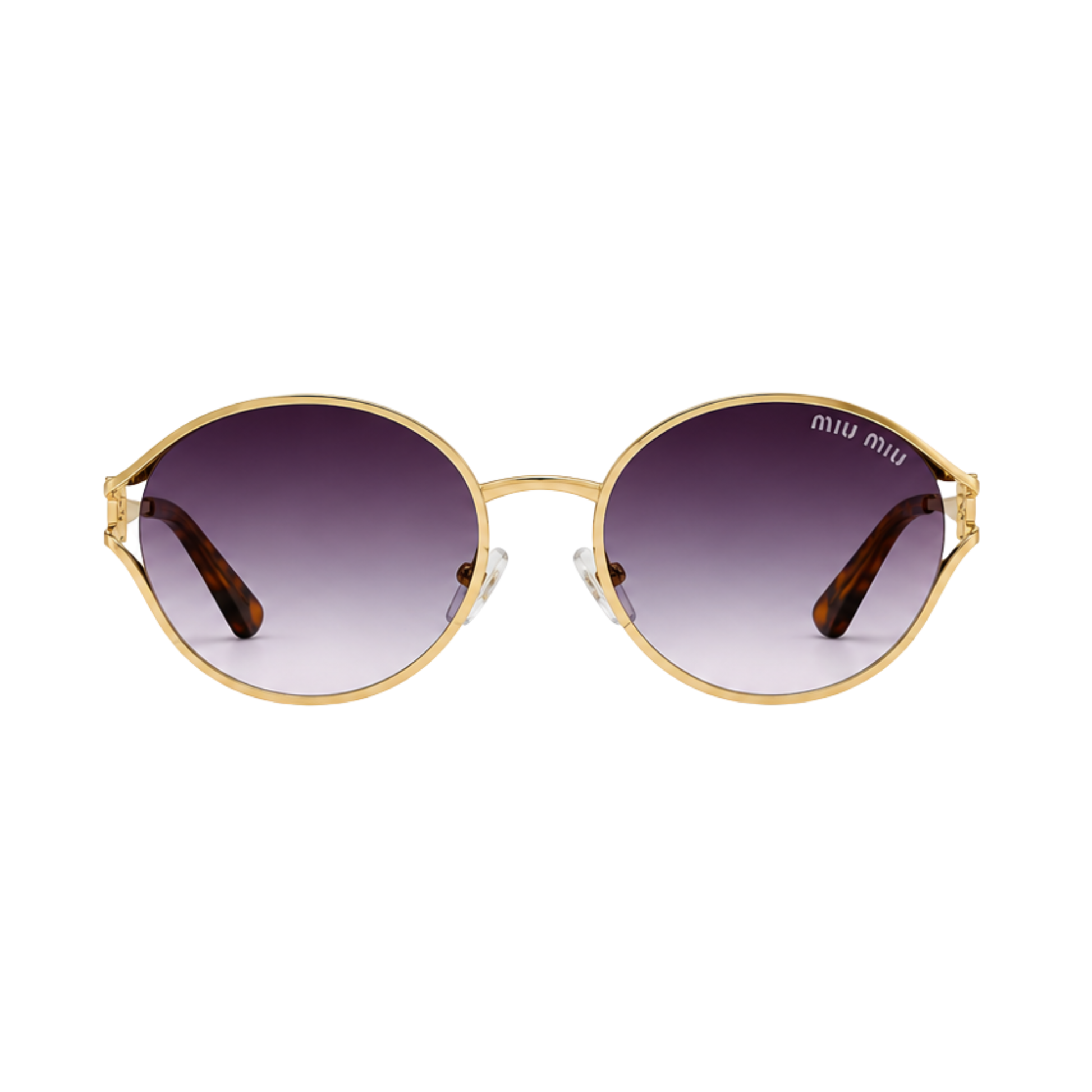 Miu Miu Sunglasses MU 52YS Oval Purple – product view