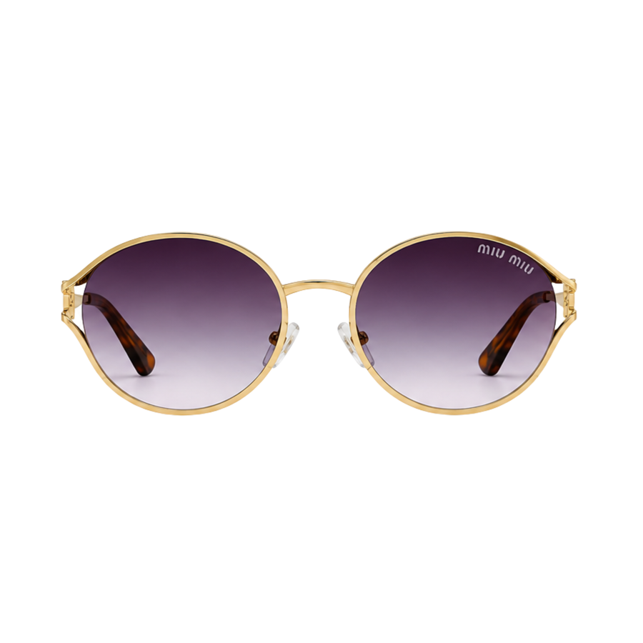 Miu Miu Sunglasses MU 52YS Oval Purple – product view