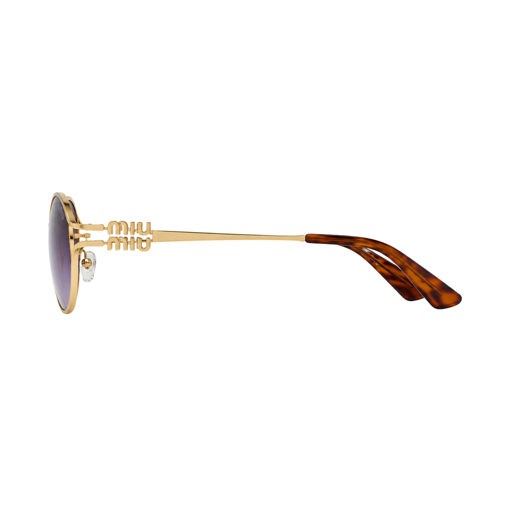 Miu Miu Sunglasses MU 52YS Oval Purple – product view