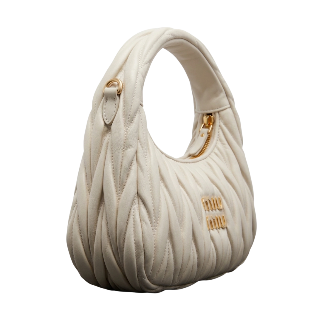 Miu Miu Wander Bag – White - View 2