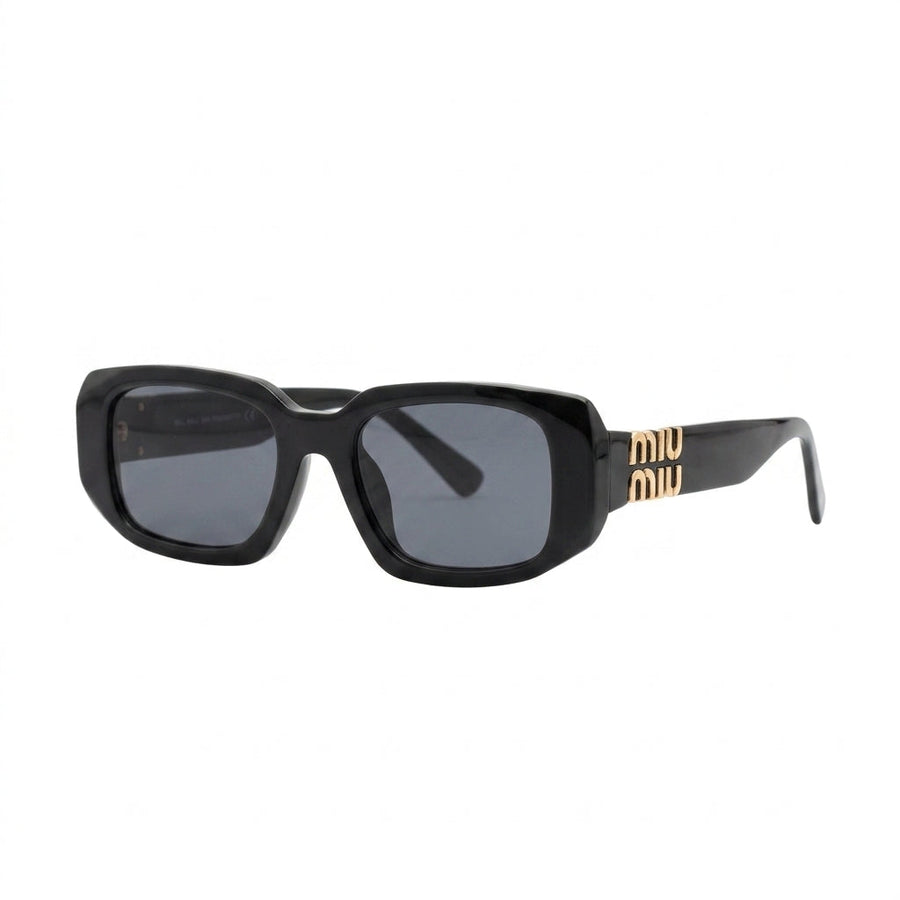 Miu Miu Sunglasses Bold Black – Silver-Tone - View 1