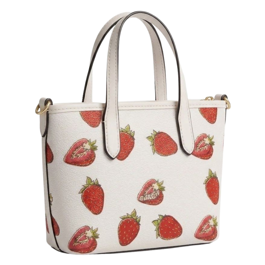 Coach Bag Mollie Tote Bag Chalk Multi - View 3
