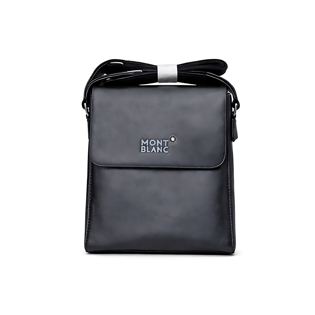 Mont Blanc Crossbody Bag | Mont Blanc Black Leather - View 1