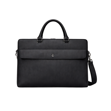 Mont Blanc Briefcase | leather Stylish Black - View 1