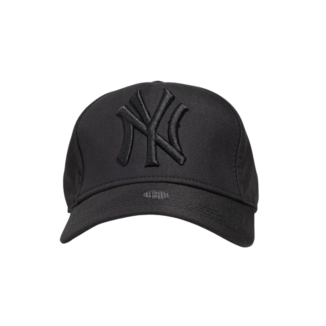 New York Yankees Cap | Washed Canvas Black - View 1