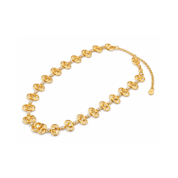 Fendi Jewelry | Eternal Gold Heart Hoop Earrings Silver