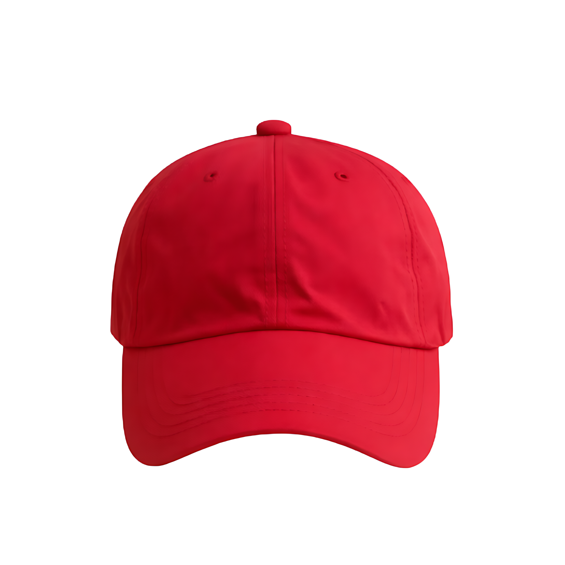 Prada Renylon Logo Cap - Red - View 2