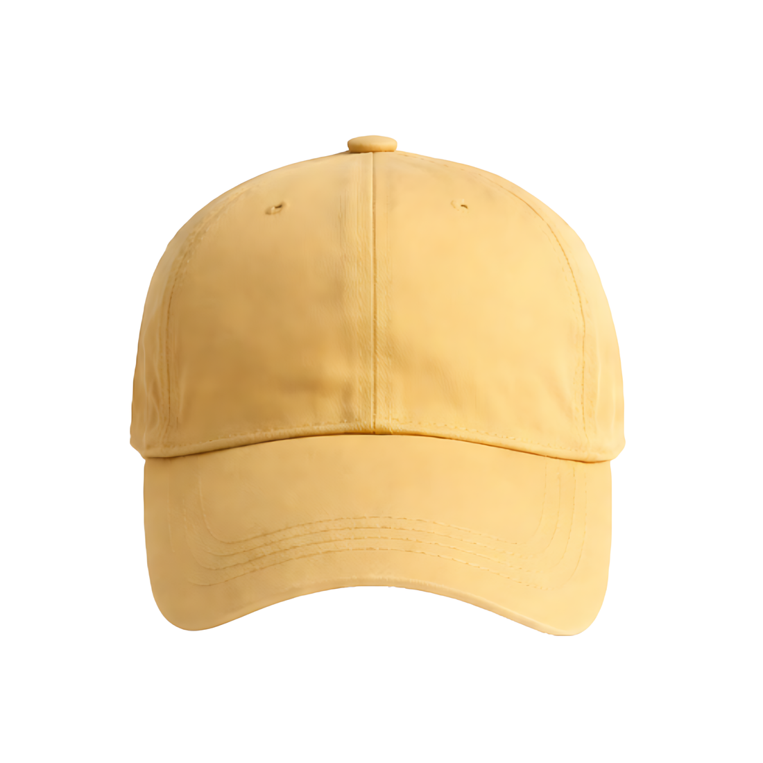 Prada Renylon Logo Cap - Yellow - View 2