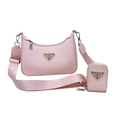 Prada Re-Edition Shoulder Bag – Alabaster Pink - View 1