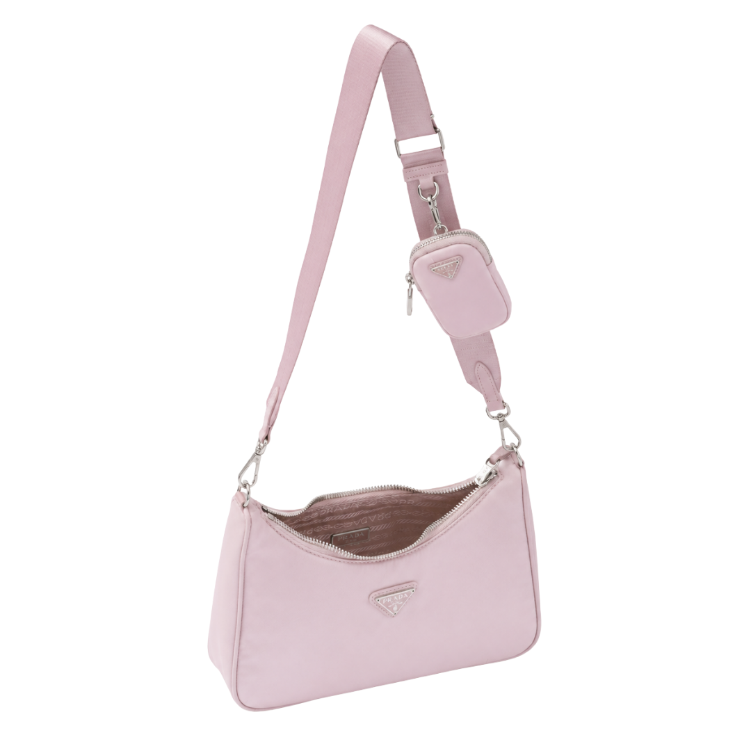 Prada Re-Edition Shoulder Bag – Alabaster Pink - View 3