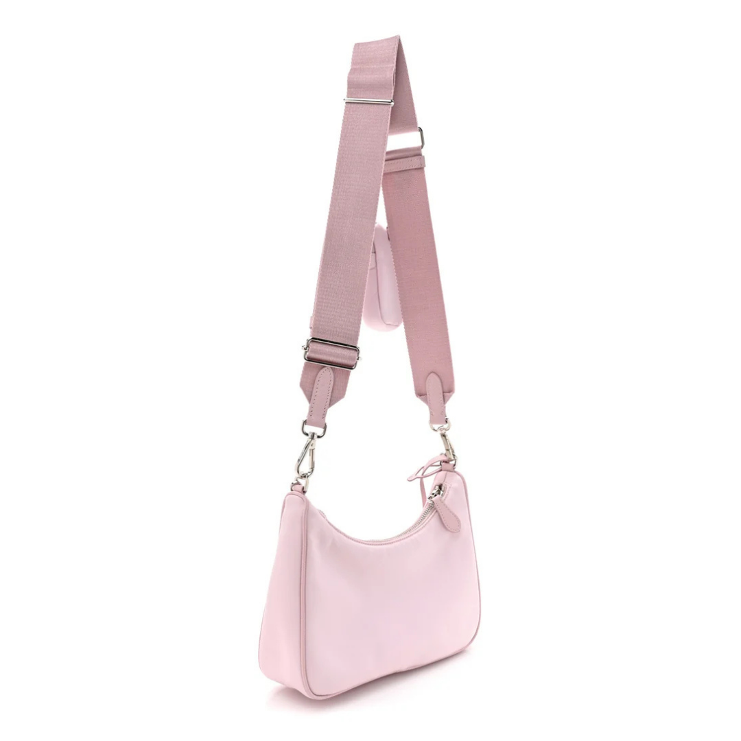 Prada Re-Edition Shoulder Bag – Alabaster Pink - View 4