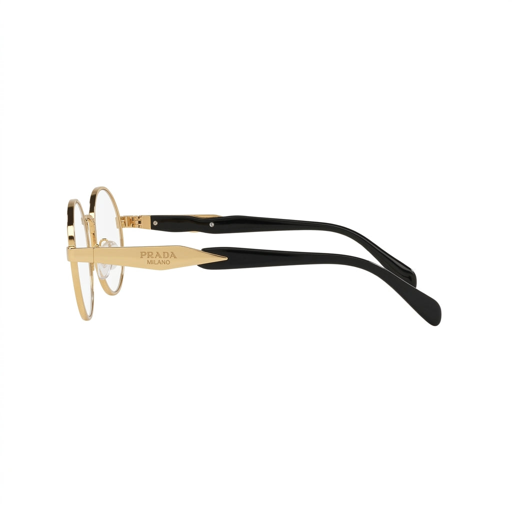 Prada Gold-Tone Optical Frames - View 3