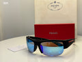 Prada Sport Sunglasses Linea Rossa – Vibrant Blue Mirror Lens - View 3