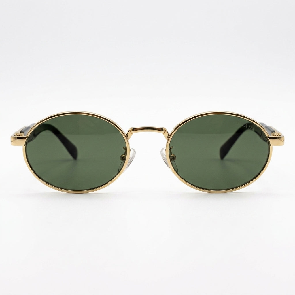 Prada Sunglasses PR 65ZS ZVN70L – Dark Green Lenses - View 1