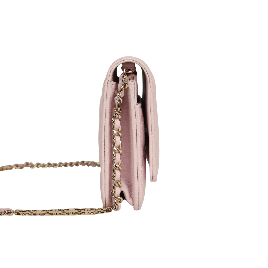 Chanel Quilted Wallet – Light Pink - View 2