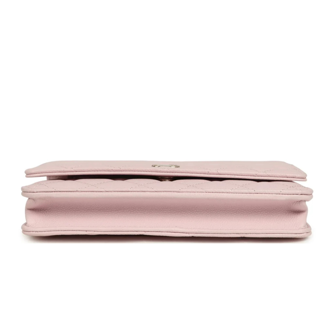 Chanel Quilted Wallet – Light Pink - View 4