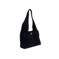 Chanel Quilted Suede Hobo Bag – Black - View 2