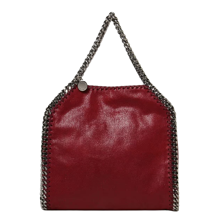 Stella McCartney Eco Shaggy Deer Mini Tote Bag – Rust - View 1