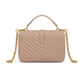Saint Laurent-Style Top Handle Bag – Beige - View 3