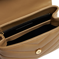 Saint Laurent Loulou Toy Bag – Brown - View 4