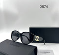 Saint Laurent Sunglasses Oval – Black - View 3