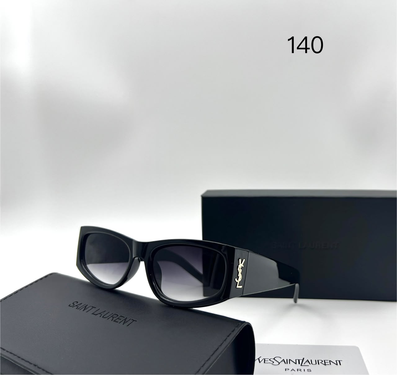 Saint Laurent Sunglasses SL M140 – Black - View 2