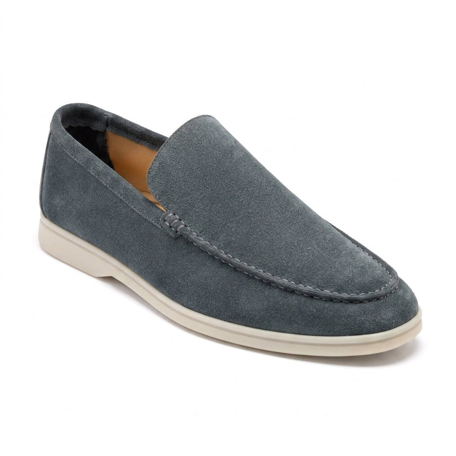 Loro Piana Suede Sneakers – Grey - View 1