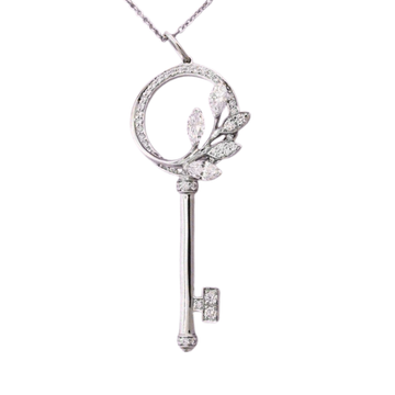 Tiffany & Co. Jewelry | Key Shape Multi Color Necklace Set