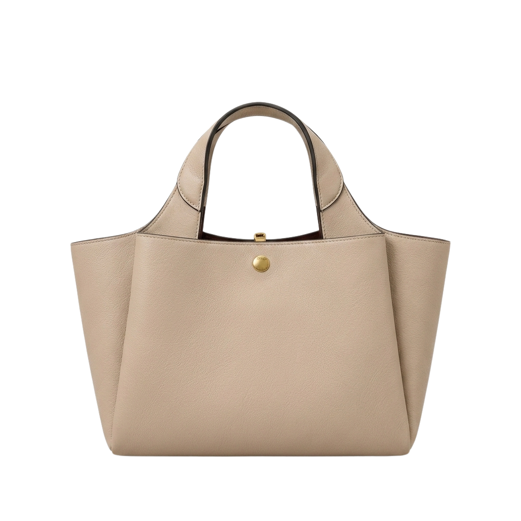Tod's Logo Charm Tote Bag – Light Beige - View 5