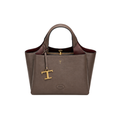 Tod's T Timeless Leather Tote Bag – Brown - View 1