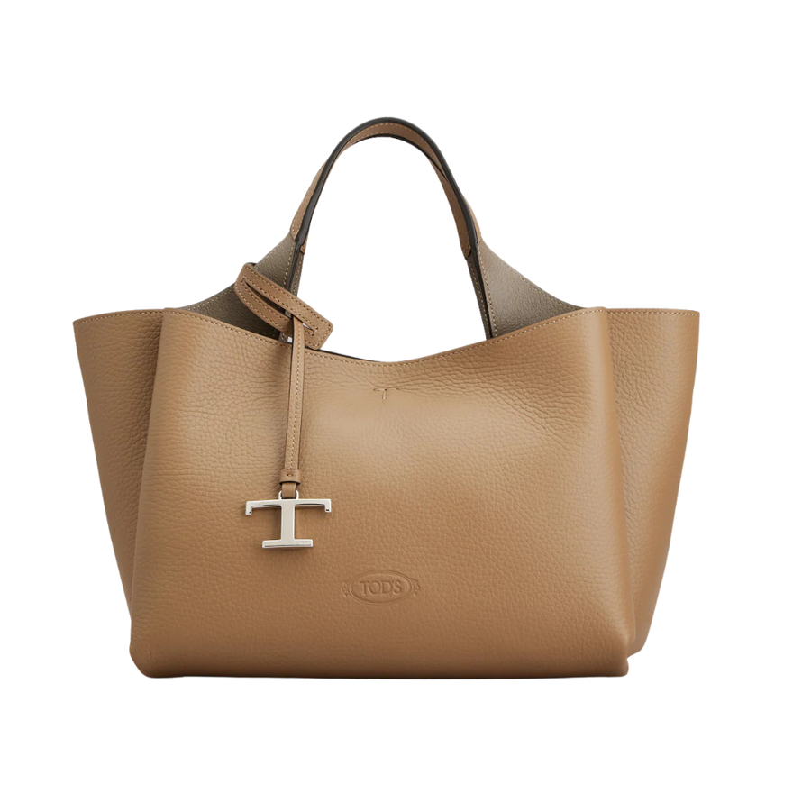 Tod's T Timeless APA-Style Leather Bag – Nude - View 1
