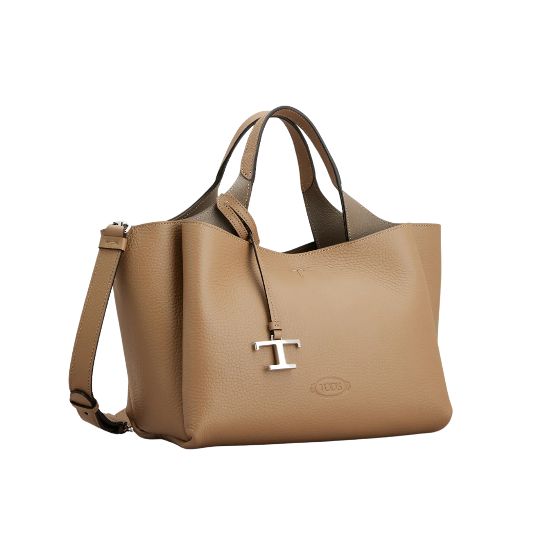 Tod's T Timeless APA-Style Leather Bag – Nude - View 2