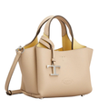 Tod's T Timeless APA-Style Leather Bag – Nude Leather - View 2