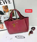 Tod's Leather Tote Bag – Red - View 5