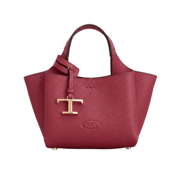 Tod's Leather Tote Bag – Red - View 1